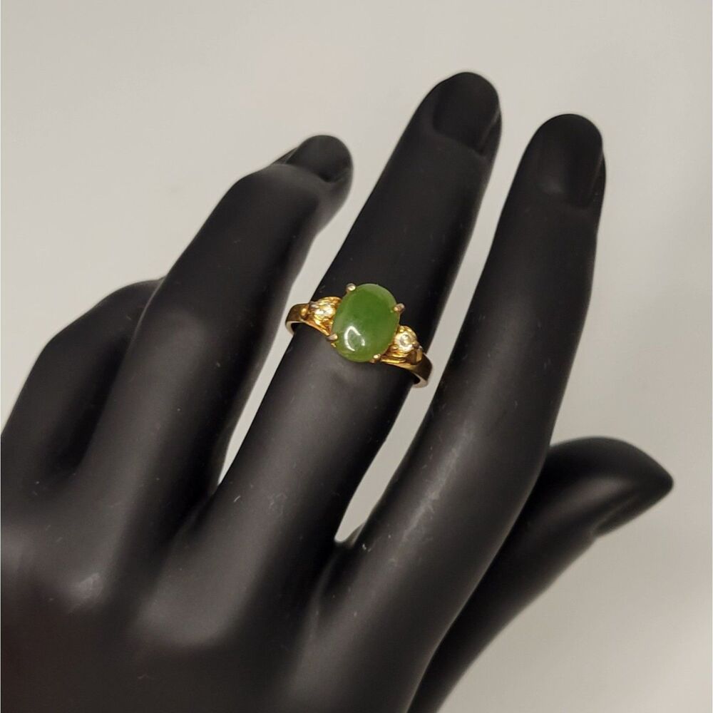 Size 9 Jade Ring